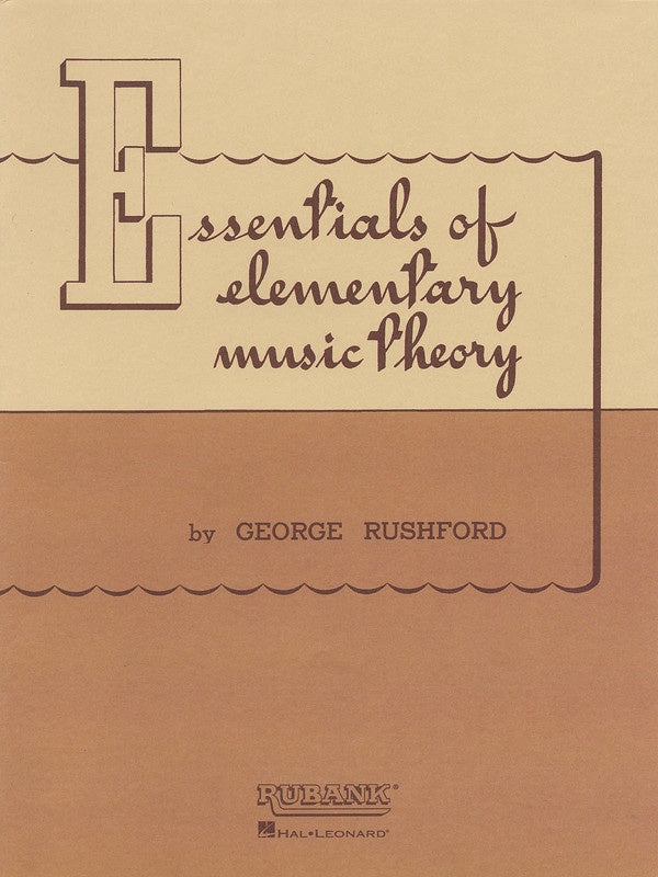 Essentials Of Elementary Music Theory Book