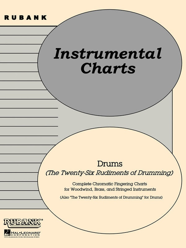 Instrumental Charts 26 Rudiments Of Drumming
