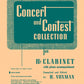 Concert And Contest Bb Clarinet Solo Book