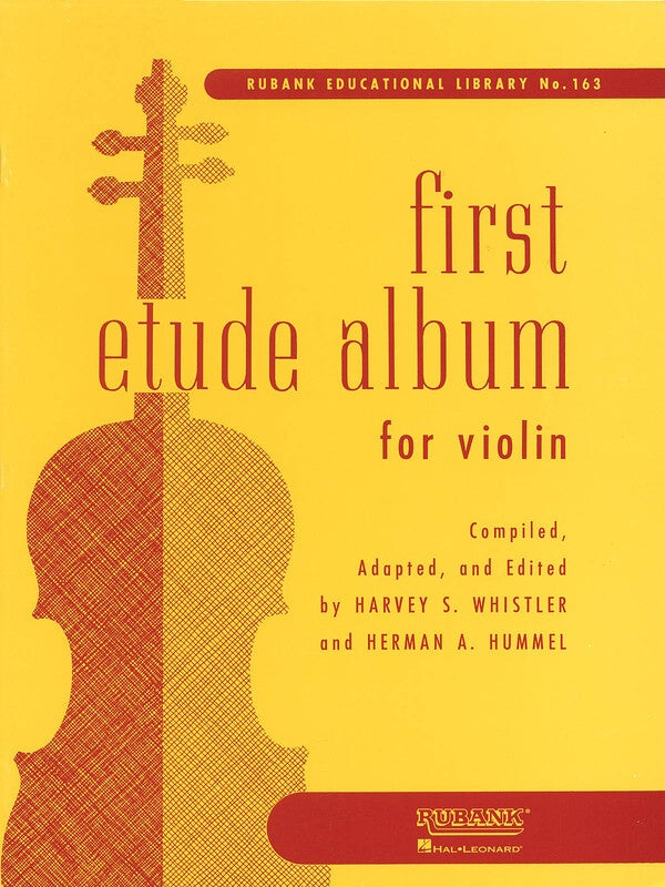 Rubank's First Etude Album For Violin Book