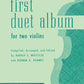 Rubank: First Duet Album For Two Violins Songbook