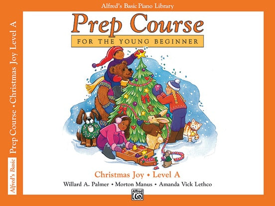 Alfred's Basic Piano Prep Course - Christmas Joy Level A Book