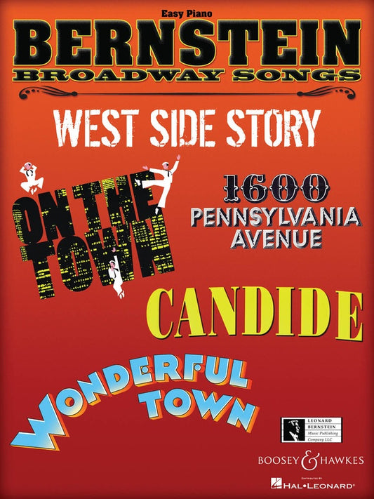 Bernstein Broadway Songs For Easy Piano Book
