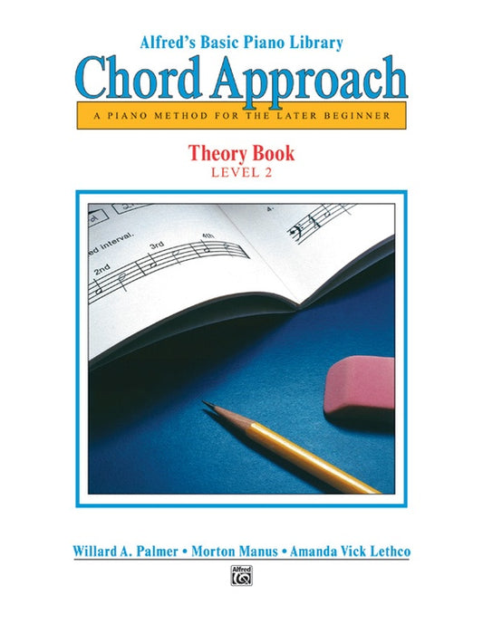 Alfred's Basic Piano Library - Chord Approach Theory Book Level 2