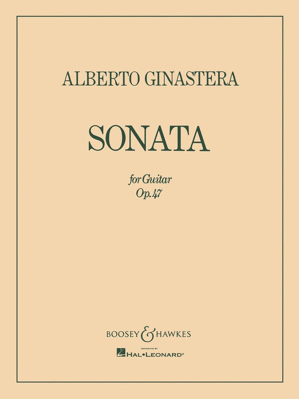 Sonata For Guitar Op 47