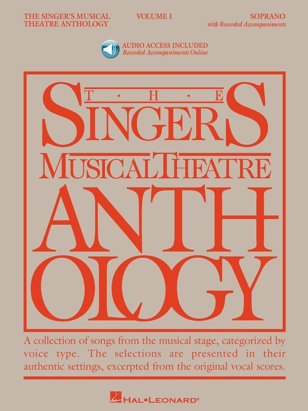 Singers Musical Theatre Anth V1 Sop Bk/Ola