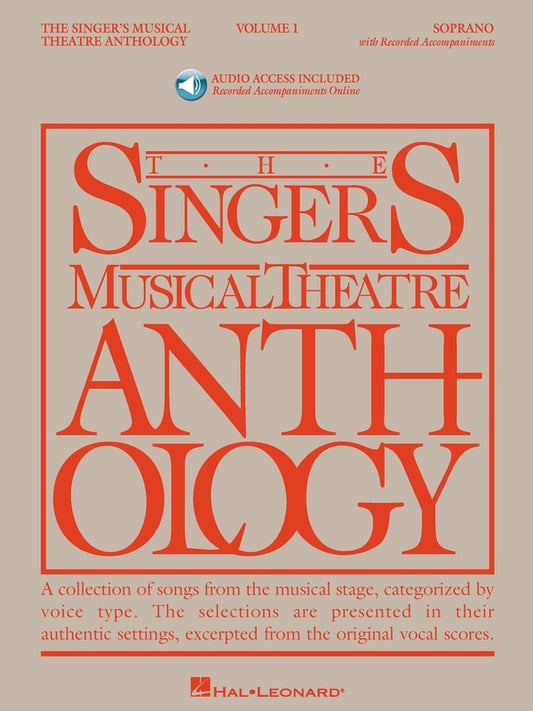 Singers Musical Theatre Anth V1 Sop Bk/Ola
