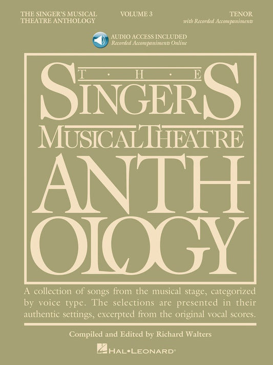 Singers Musical Theatre Anth V3 Ten Bk/Ola