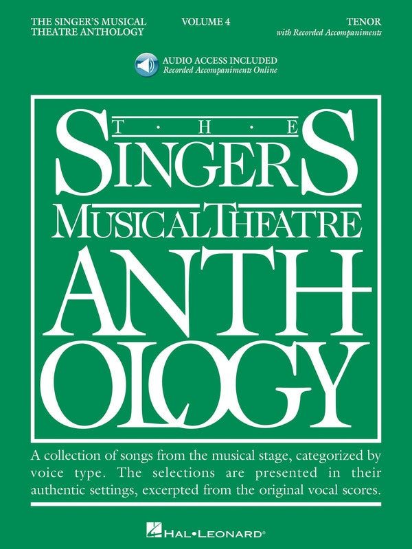 Singers Musical Theatre Anth V4 Ten Bk/Ola