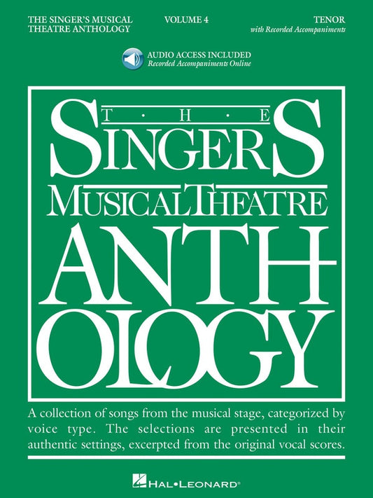 Singers Musical Theatre Anth V4 Ten Bk/Ola