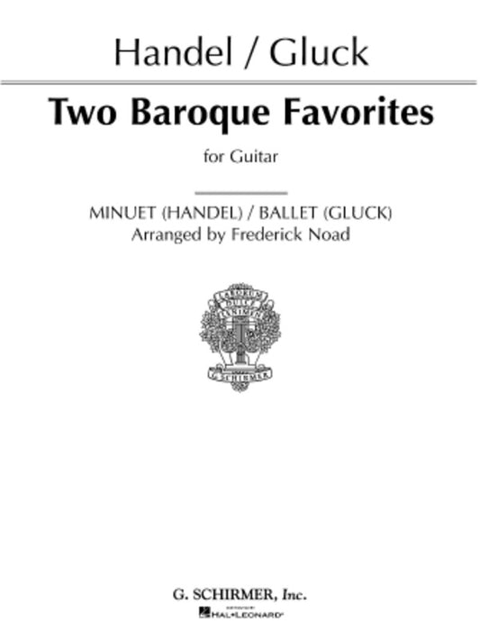 Handel/Gluck - 2 Baroque Favourites For Guitar