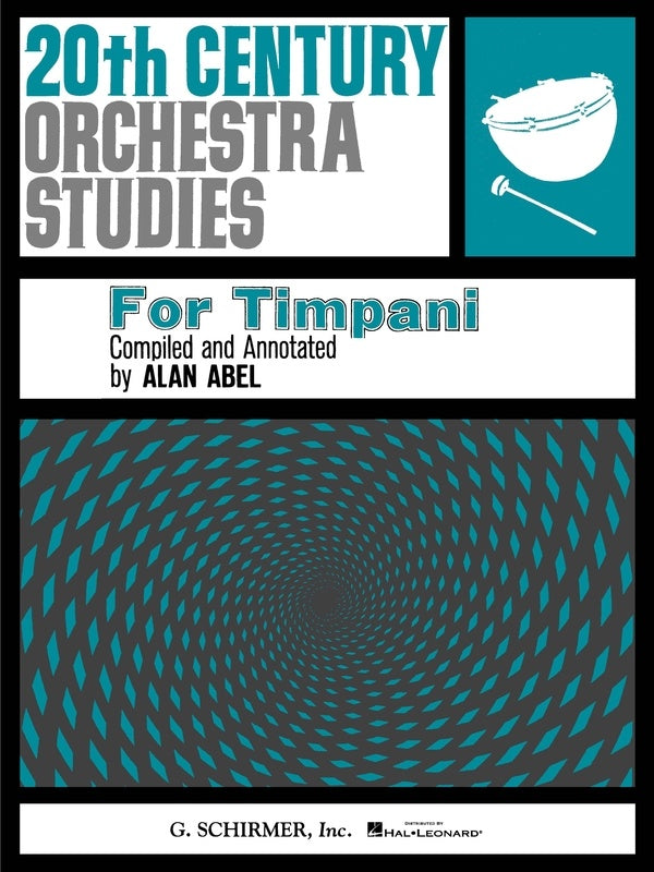 20th Century Orchestra Studies For Timpani Book