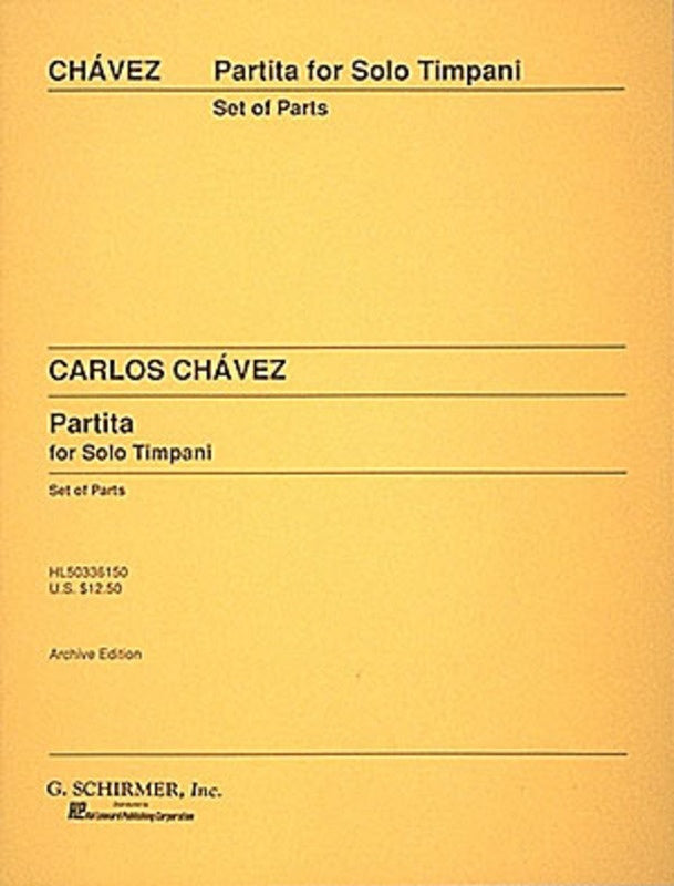 Chavez - Partita For Solo Timpani