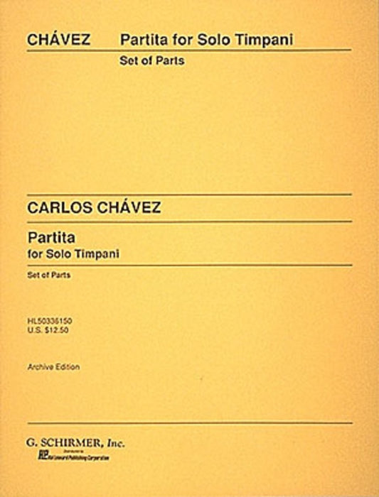 Chavez - Partita For Solo Timpani