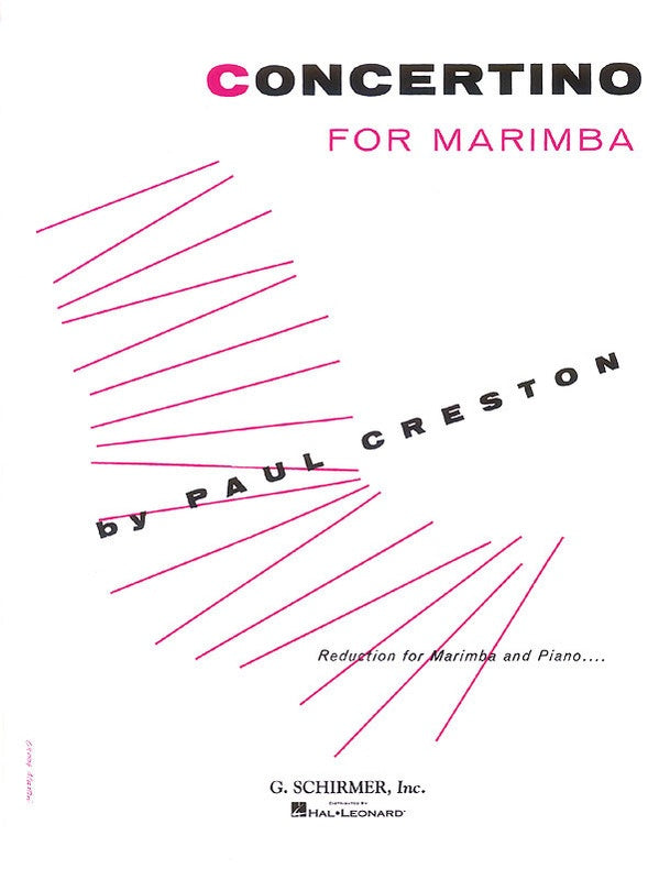 Creston - Concertino For Marimba/Piano