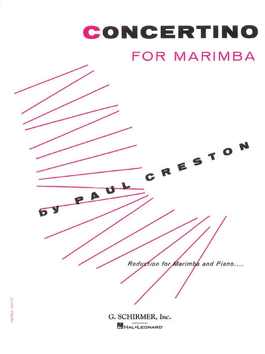 Creston - Concertino For Marimba/Piano