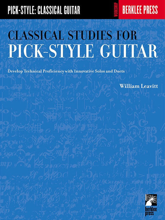 Classical Studies For Pick Style Guitar Vol 1