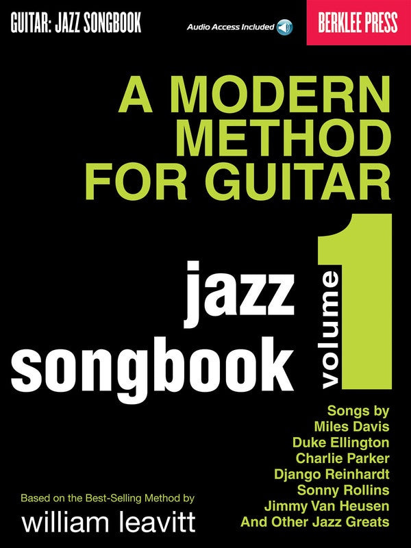 A Modern Method for Guitar - Jazz Songbook, Vol. 1 - Music2u