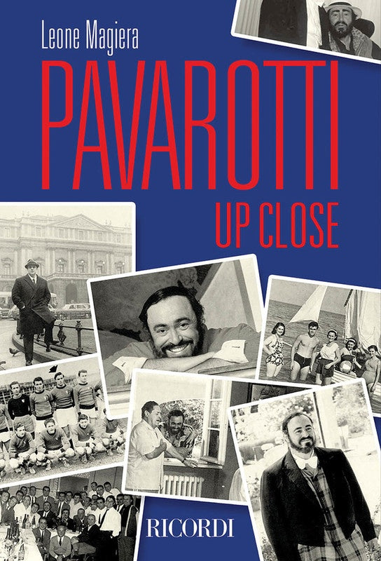 Pavarotti Up Close Softcover Bio