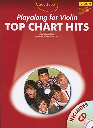 Top Chart Hits For Violin Play Along Book/Cd