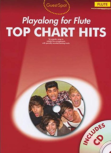 Top Chart Hits For Flute Play Along Book/Cd