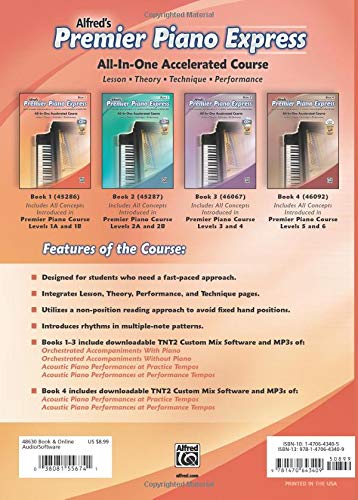 Alfred's Premier Piano Express - Repertoire Book 1