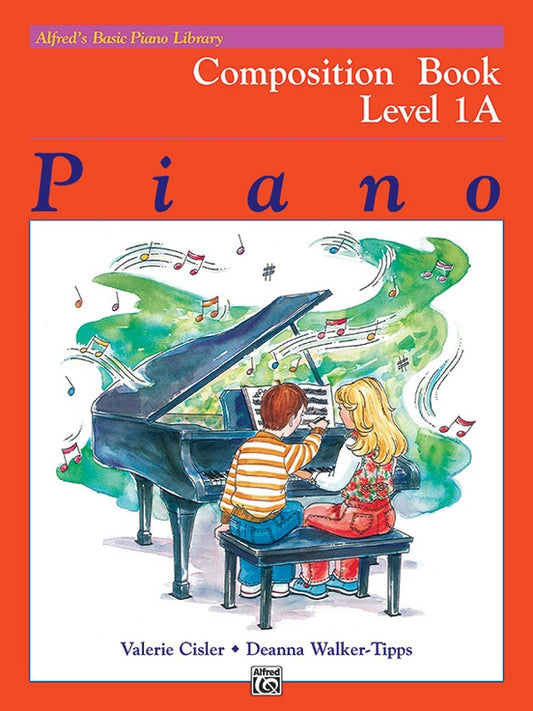 Alfred's Basic Piano Library - Composition Level 1A Book