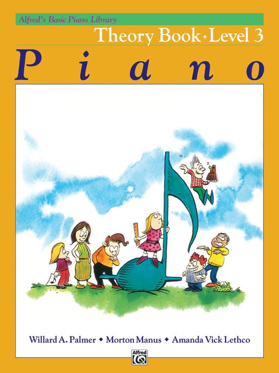 Alfred's Basic Piano Library - Theory Book Level 3