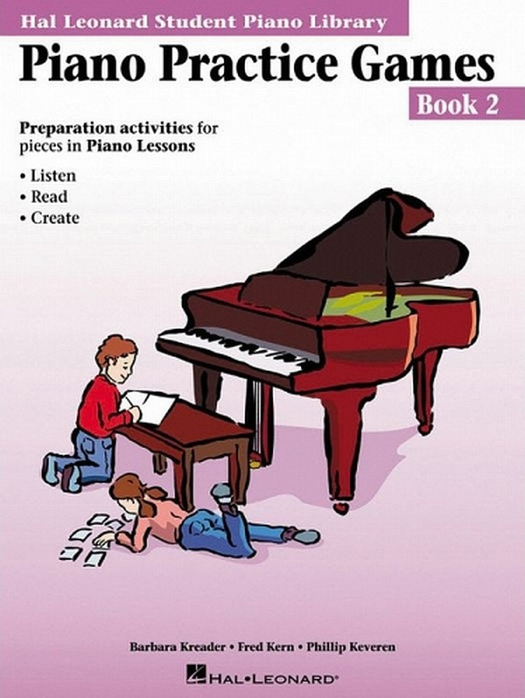 Hal Leonard Student Piano Library - Practice Games Level 2 Book