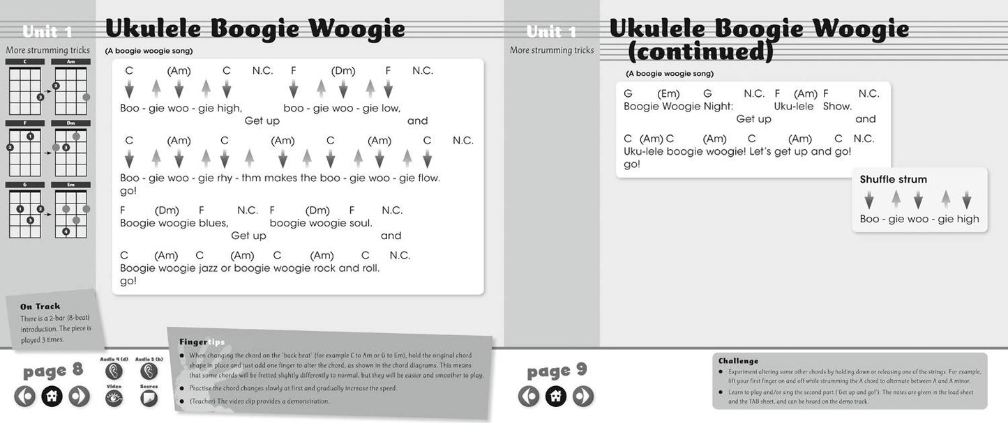 More Ukulele Magic Tutor Book 1 Book/Cd