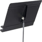 Manhasset Orchestral Short Shaft Concertino Music Stand in Black - Box of 6 Stands