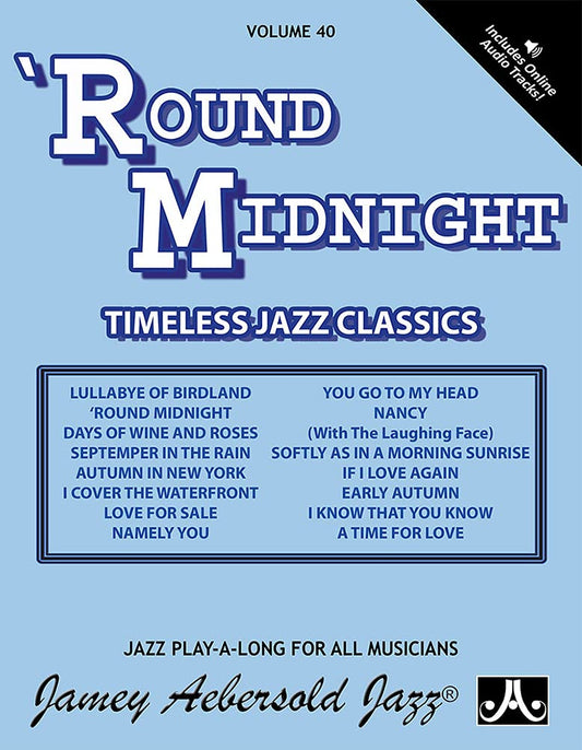 Round Midnight Volume 40 Book/2Cds