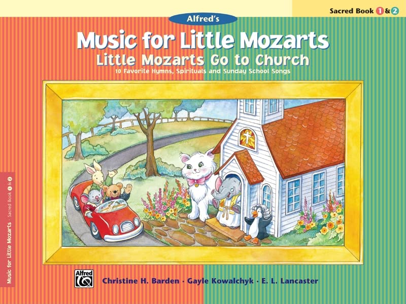 Alfred's Little Mozarts - Go To Church Sacred Book 1 & 2