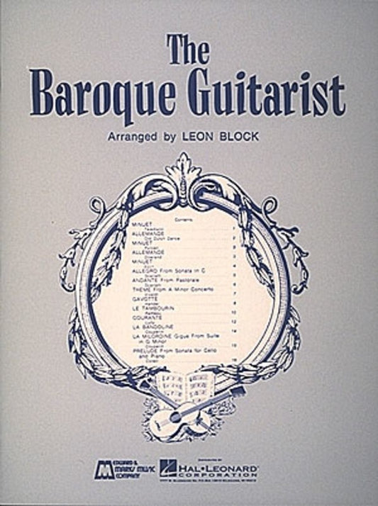 Baroque Guitarist Gtr
