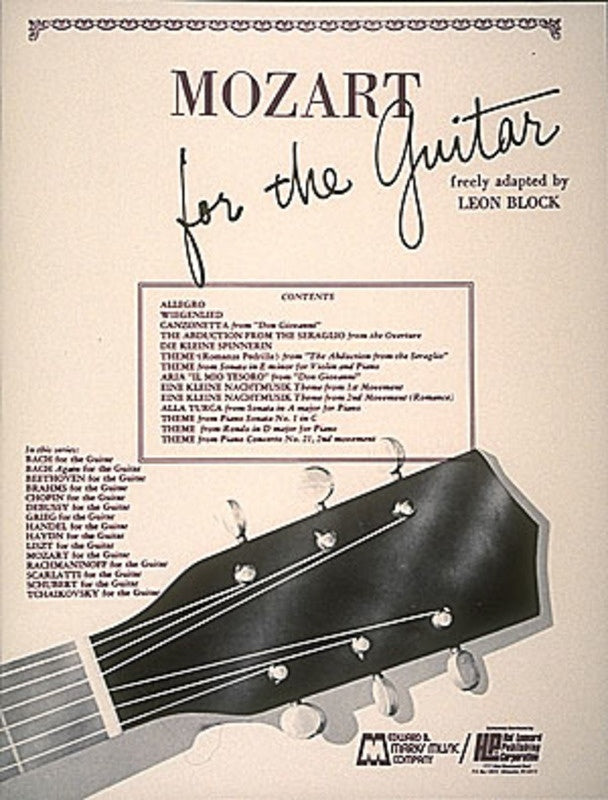 Mozart For The Gtr
