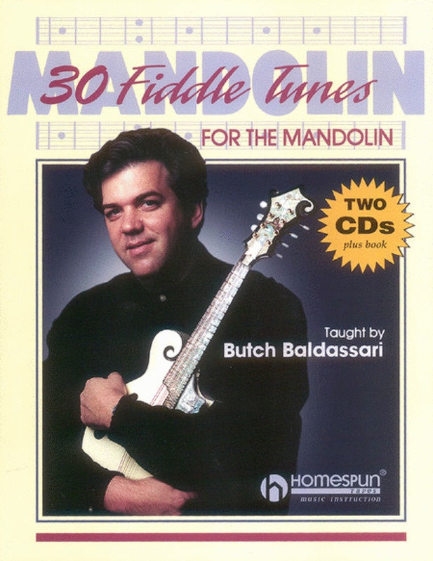 30 Fiddle Tunes For Mandolin Taught By Baldassari Book