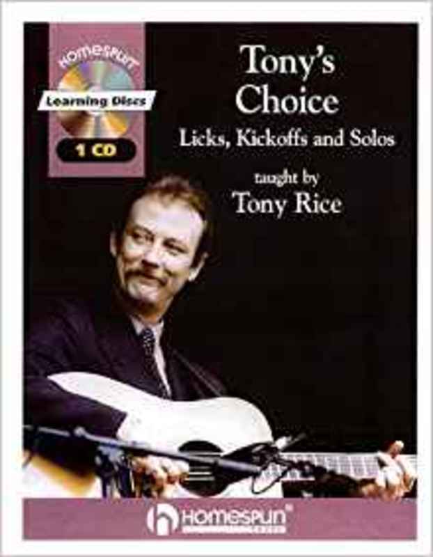 Tonys Choice Licks Kickoffs Solos Guitar Bk/Cd