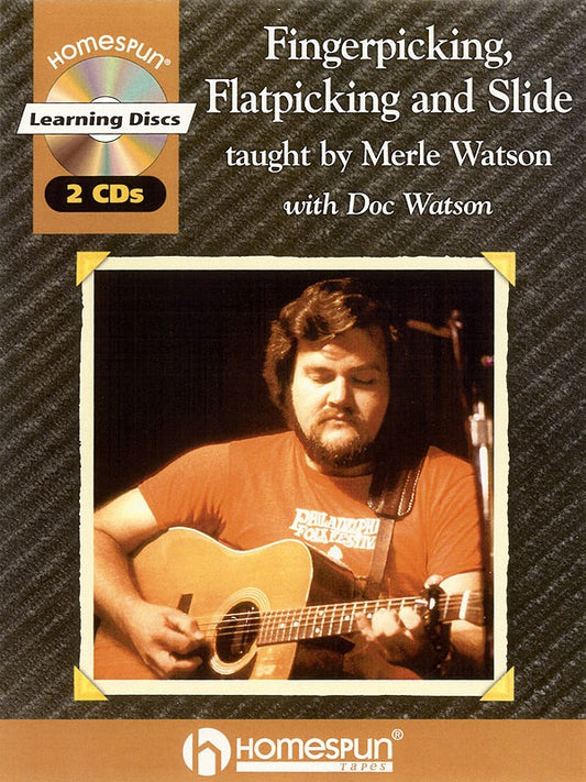 Watson - Fingerpicking Flatpicking And Slide Bk/Cd