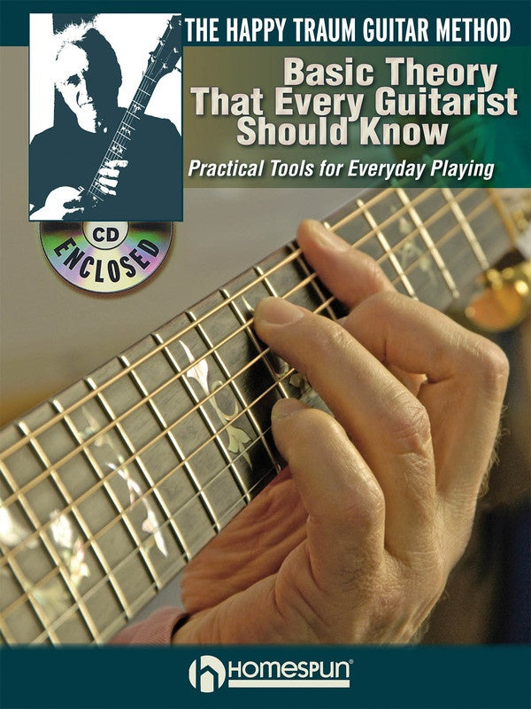 Happy Traum Guitar Method Basic Theory Bk/Cd/Dvd