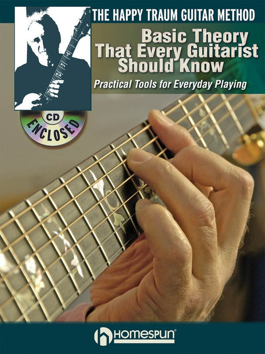 Happy Traum Guitar Method Basic Theory Bk/Cd/Dvd