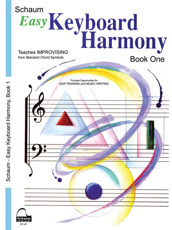 Schaum Easy Keyboard Harmony Book 1