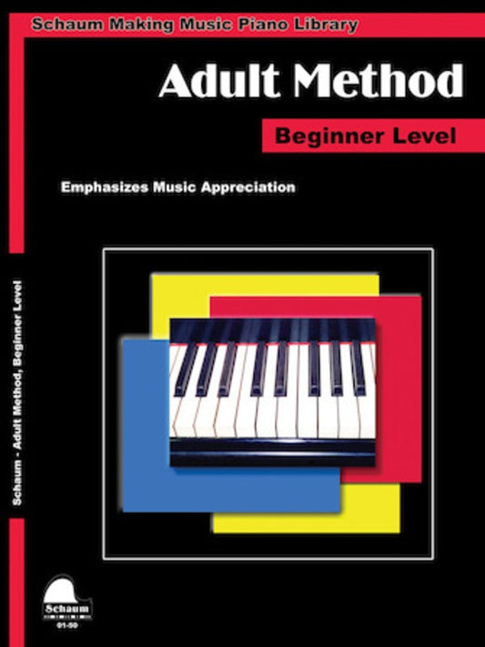 Schaum Piano For Adults Beginner Level