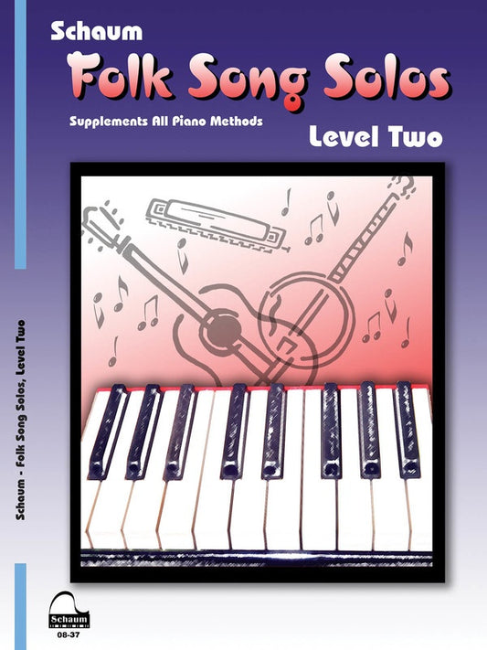 Schaum Folk Song Solos Level 2 Book