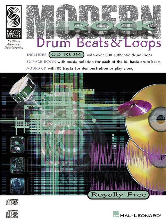 Modern Rock Beats And Loops Bk/Cd Drum