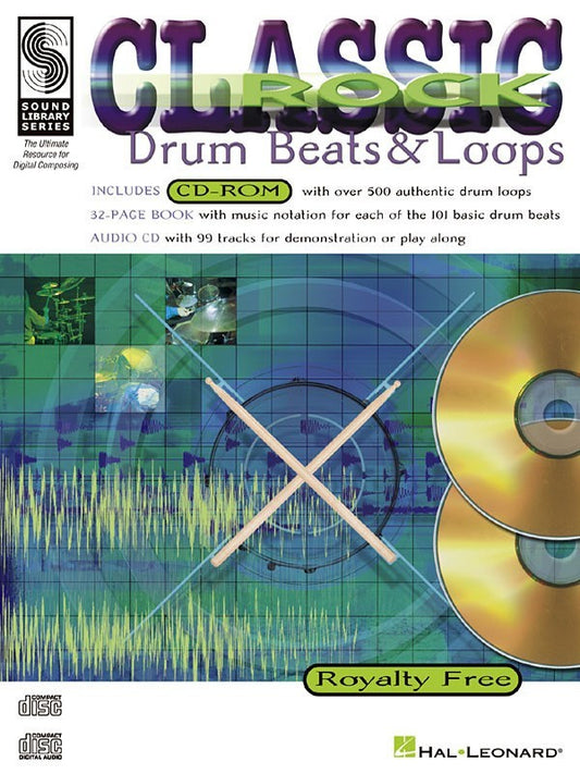 Classic Rock Beats And Loops Bk/Cd Drum