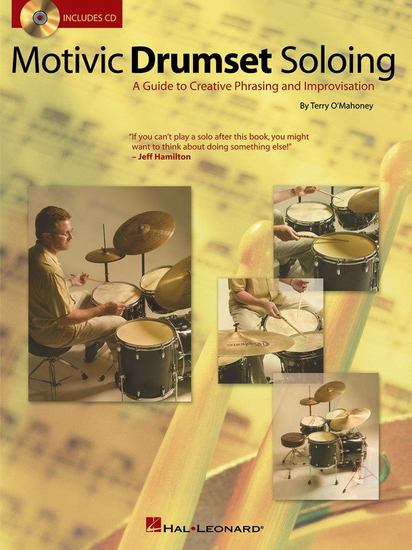 Motivic Drumset Soloing Bk/Cd