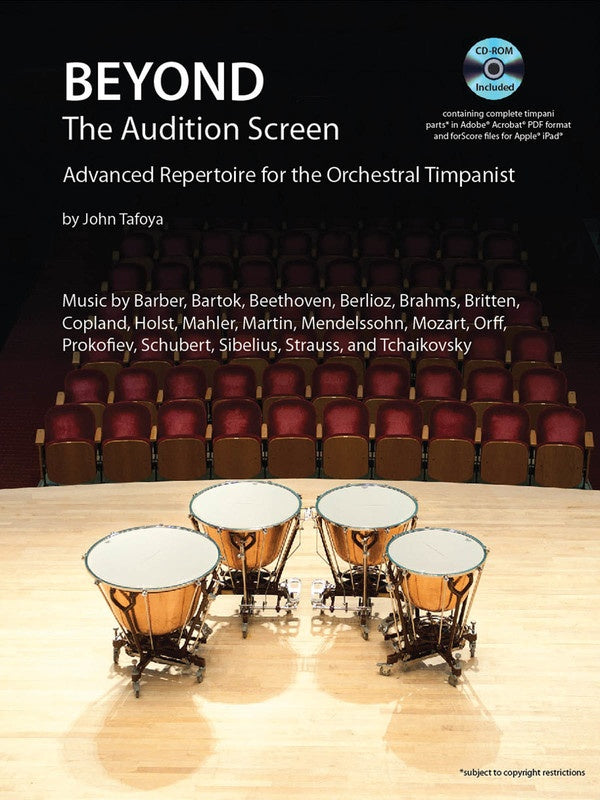 Beyond The Audition Book/Cd - Advanced Repertoire for the Orchestral Timpanist