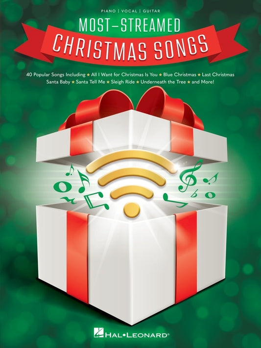Most Streamed Christmas Songs PVG Book