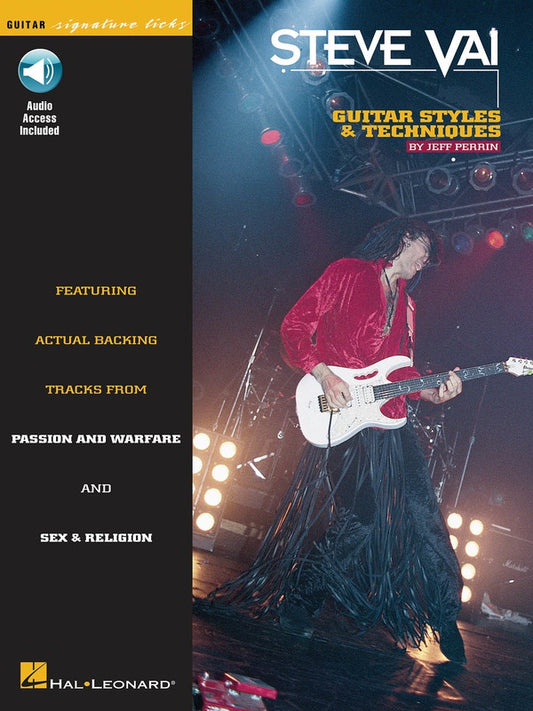 Steve Vai Gtr Styles And Technique Bk/Cd