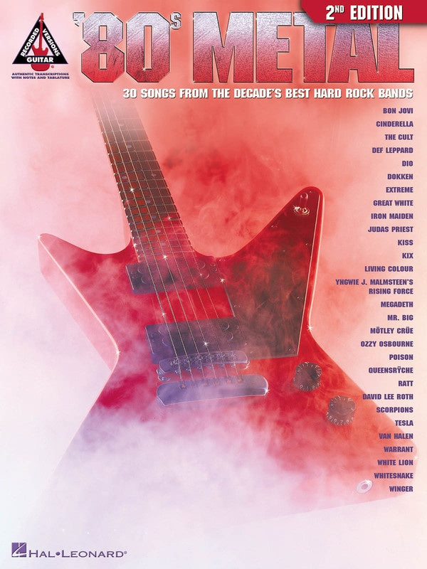 80's Metal Guitar Tab Book (2nd Edition)